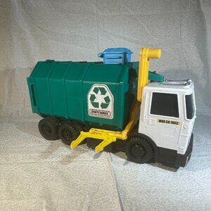 Matchbox Garbage Truck Large 15" Realistic sounds (tested) (345)
